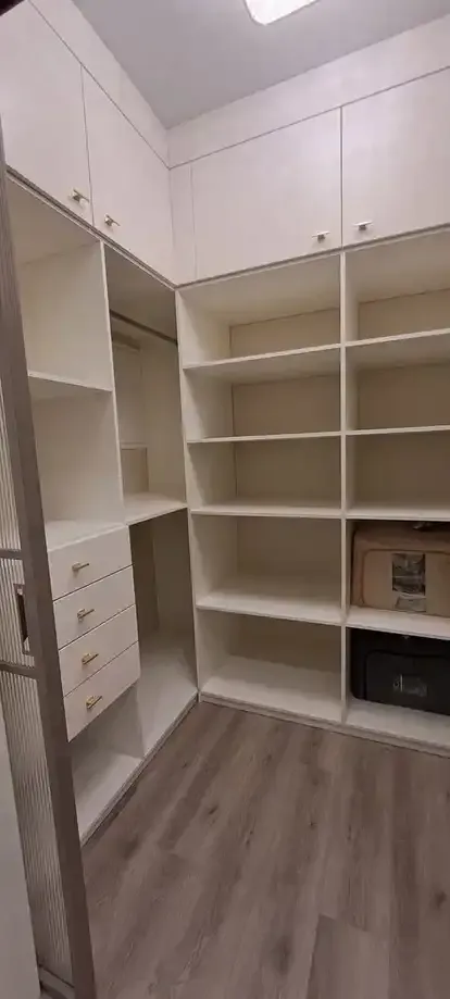 Гардеробная из ЛДСП на заказ, фото №2