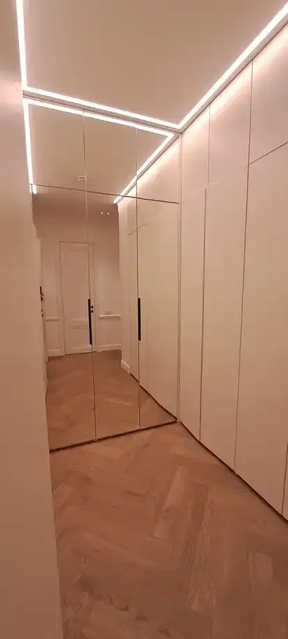 Гардеробная из ЛДСП на заказ, фото №3